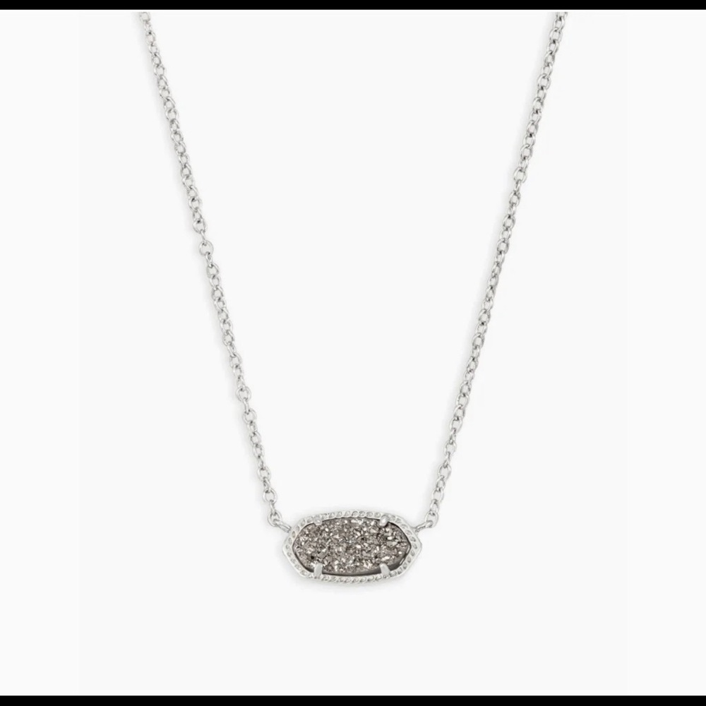 Kindra Scott Silver Pendant Necklace